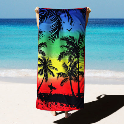 Large Oversized Beach Towel,Swimming Pool Towel Quick Dry, Soft Absorbent, Multifunctional Towel—Beach