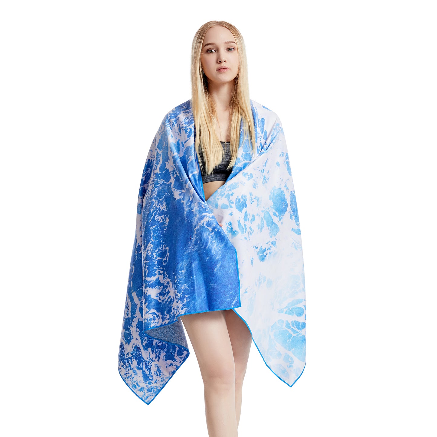 Large Oversized Beach Towel,Swimming Pool Towel Quick Dry, Soft Absorbent, Multifunctional Towel—Spray