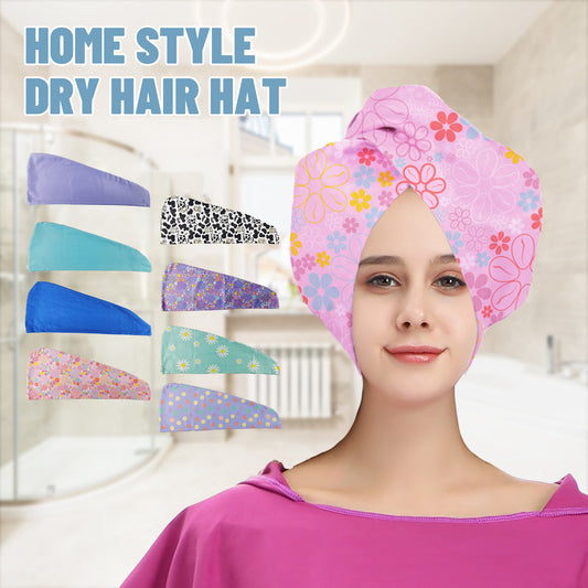 【Special Offer】Microfiber Hair Towel Wrap for Women, Quick Drying Cap, Head Wrap,ELASTIC Looop Design, Super Absorbent and Extreme Soft