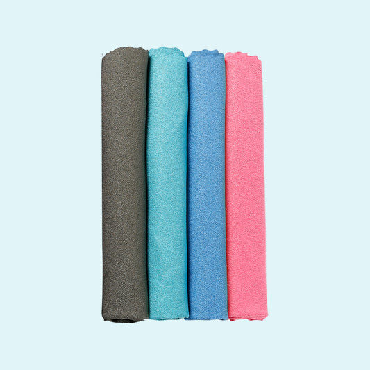 Sports Towel, Sweat Absorbent Combination Set, Gym, Quick Drying, Wiping Sweat and Absorbing Water, Cooling, Running, Portable