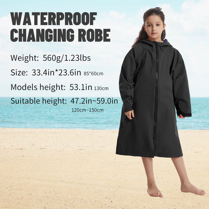 Diving cape,Windproof, keeping warm, absorbent and quick drying, suitable for autumn and winter, swimsuit jacket,  bathrobe coat