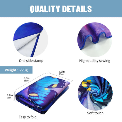 Large Oversized Beach Towel,Swimming Pool Towel Quick Dry, Soft Absorbent, Multifunctional Towel—Butterfly