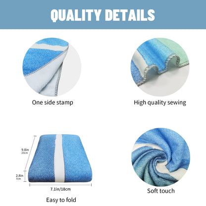 Large Oversized Beach Towel,Swimming Pool Towel Quick Dry, Soft Absorbent, Multifunctional Towel—Ink Stripes