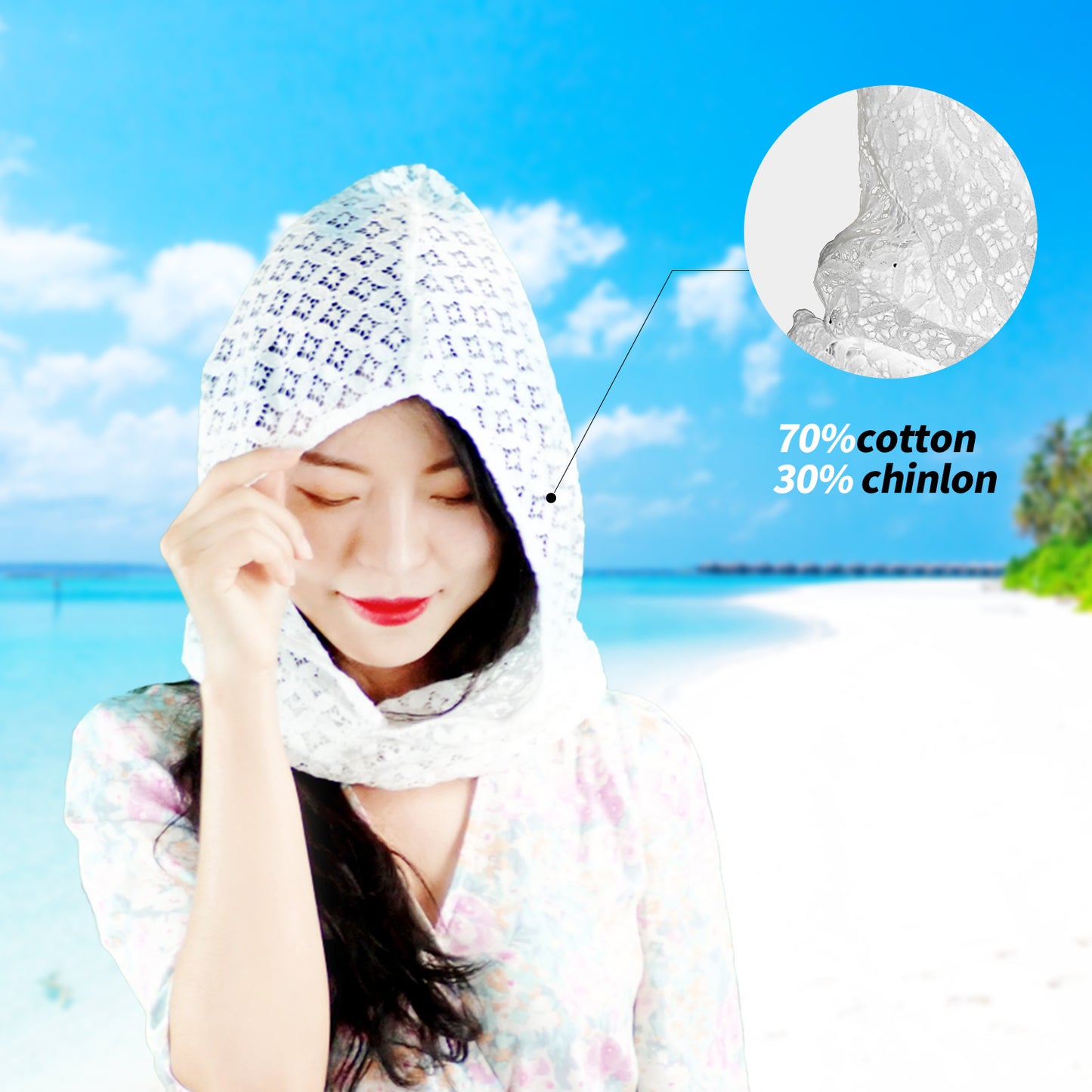 【Special Offer】Sun Hat for Women, Spring and Summer Thin Women's, Lace Breathable Sun Hat, Summer Outing