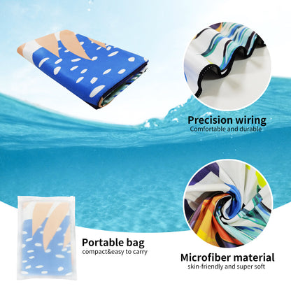 Large Oversized Beach Towel,Swimming Pool Towel Quick Dry, Soft Absorbent, Multifunctional Towel—Bird