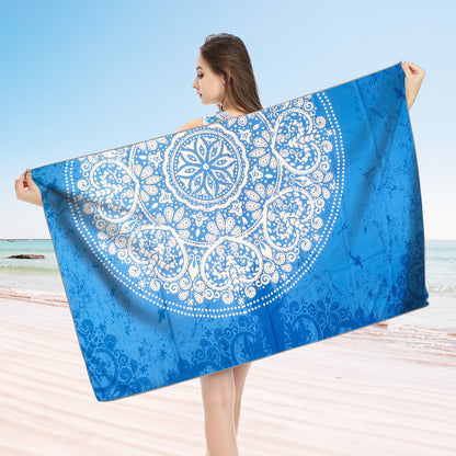 Large Oversized Beach Towel,Swimming Pool Towel Quick Dry, Soft Absorbent, Multifunctional Towel—Nalian