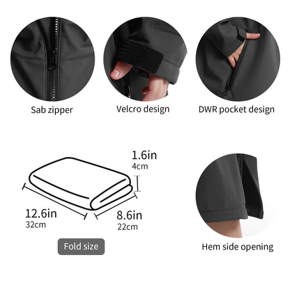 Diving cape,Windproof, keeping warm, absorbent and quick drying, suitable for autumn and winter, swimsuit jacket,  bathrobe coat