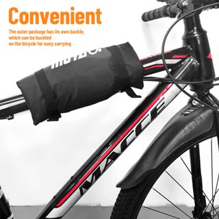 Secure Your Bike with Waterproof Outdoor Bicycle Cover - Rain, Sun, UV, Dust & Wind Protection + Lock Hole for Mountain & Electric Bikes