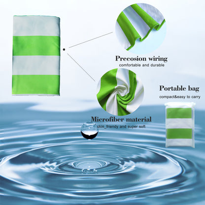 Quick Drying Bath Towel, Swimming Towel, Absorbent Portable, Beach Towel, Sports and Fitness, Quick Drying Towel