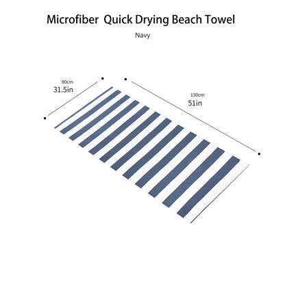 Quick Drying Bath Towel, Swimming Towel, Absorbent Portable, Beach Towel, Sports and Fitness, Quick Drying Towel