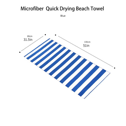 Quick Drying Bath Towel, Swimming Towel, Absorbent Portable, Beach Towel, Sports and Fitness, Quick Drying Towel