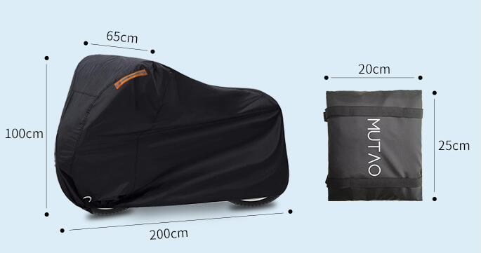 Secure Your Bike with Waterproof Outdoor Bicycle Cover - Rain, Sun, UV, Dust & Wind Protection + Lock Hole for Mountain & Electric Bikes