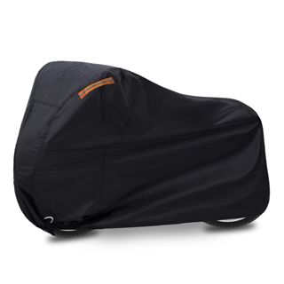 Secure Your Bike with Waterproof Outdoor Bicycle Cover - Rain, Sun, UV, Dust & Wind Protection + Lock Hole for Mountain & Electric Bikes